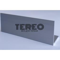 Кутик алюмінієвий оздоблювальний TEREO 50х30х3000мм
